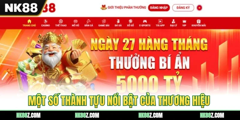 Một số thành tựu nổi bật của thương hiệu