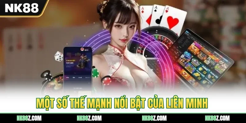 Một số thế mạnh nổi bật của liên minh